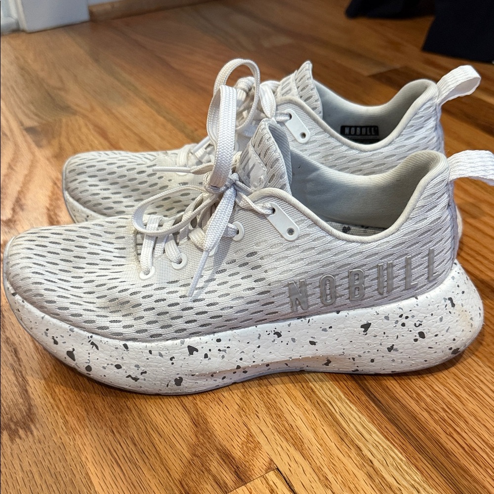 NOBULL White Speckled Sole Sneakers